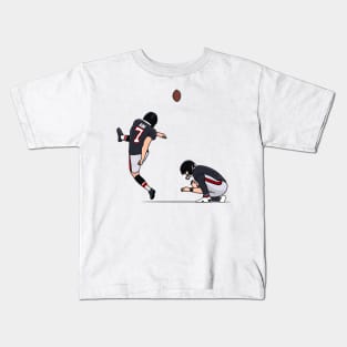 koo kicking the ball Kids T-Shirt